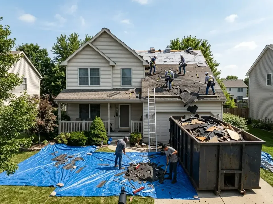 roof-replacement-debris-remova-004 — frequently asked questions, Cheapest Dumpster Rentals in Kirtland, OH